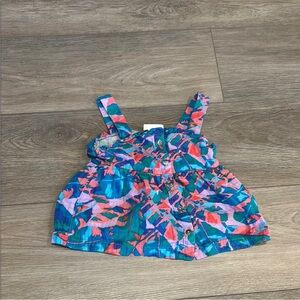 Cat &‎ Jack Colorful Floral Kids Top